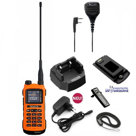 Albrecht Tectalk Duo Set, PMR446 + Freenet (1W) inkl. MA25-LK Lautsprechermikrofon